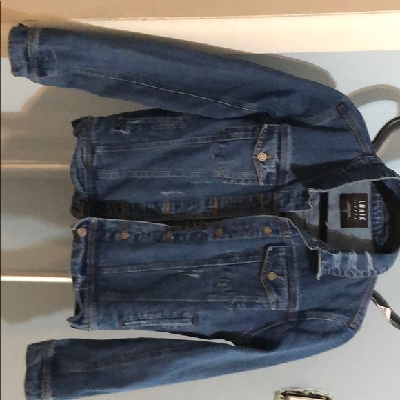 Denim embroidered designer jacket - Picture 2 of 5